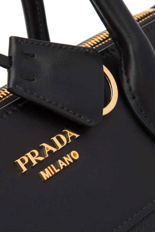 2017-18新作 PRADA プラダスーパーコピー saffiano カーフ ハンドバッグ 1BA102_2EVU_F0002_V_00H